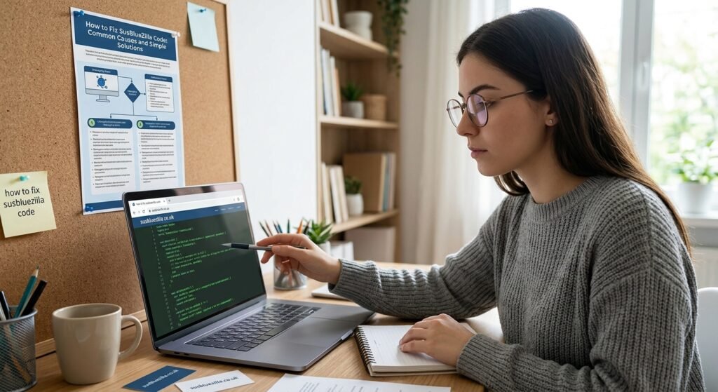 how to fix susbluezilla code